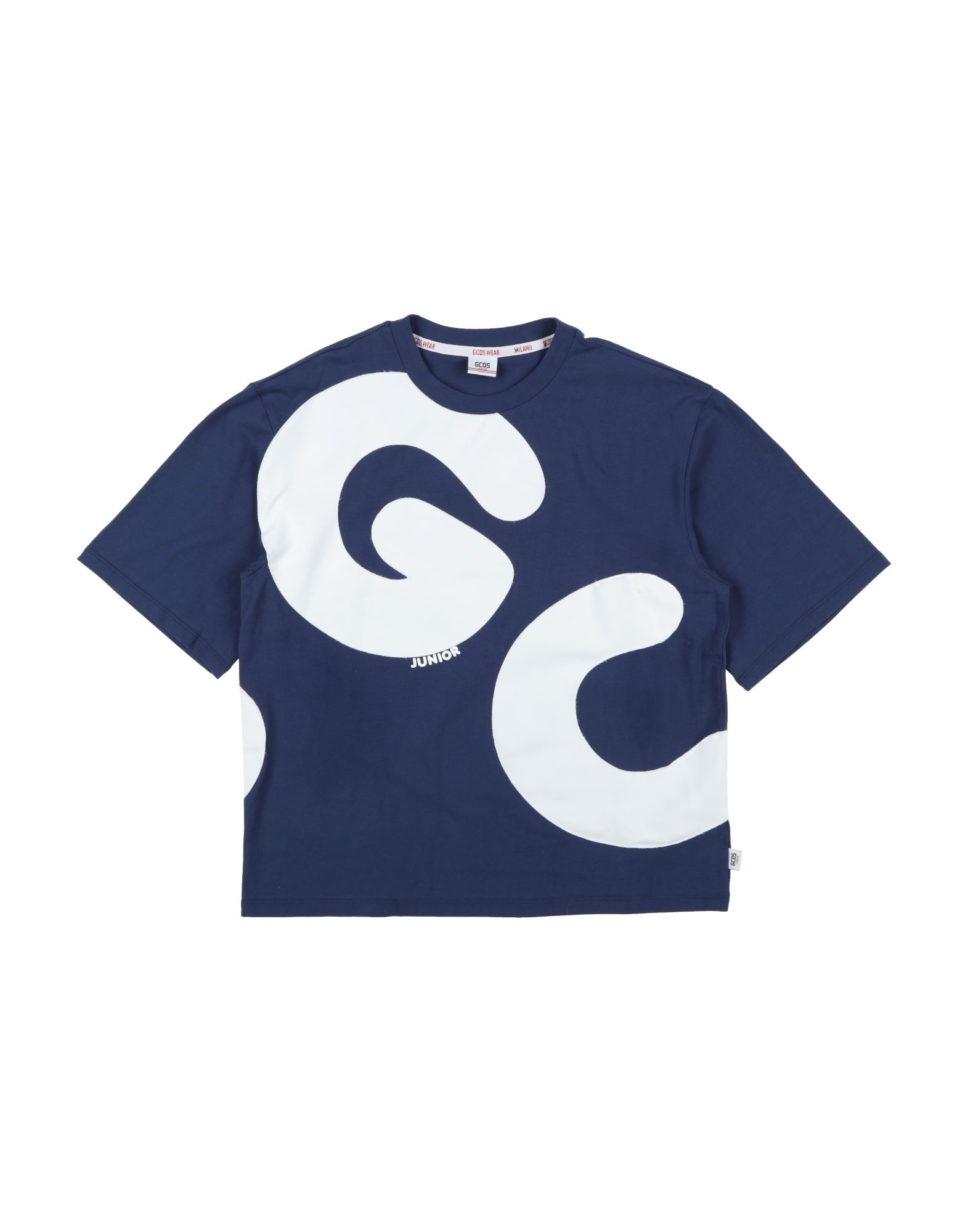 Gcds Mini Kids'  T-shirts In Midnight Blue