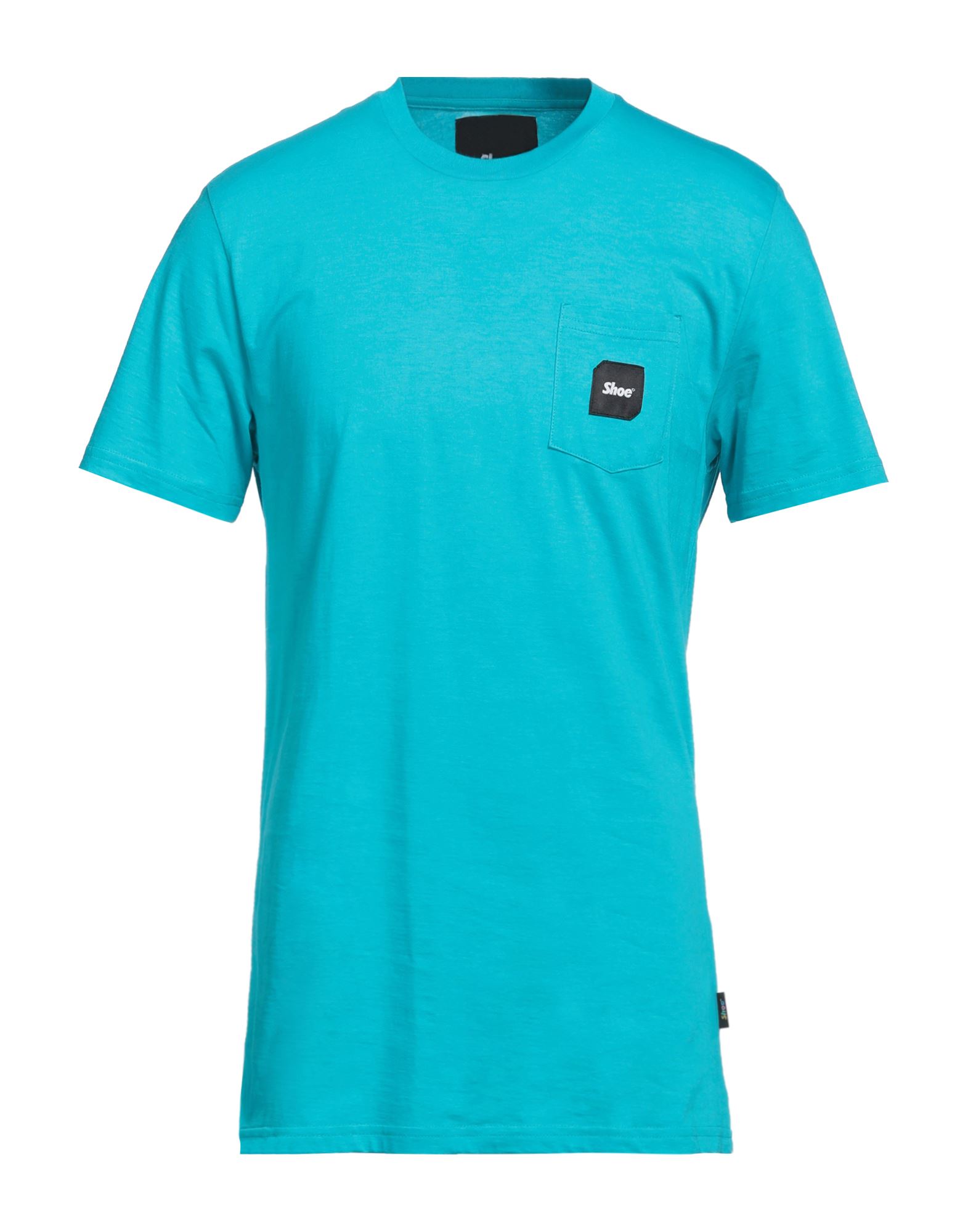 Shoe® Shoe Man T-shirt Turquoise Size Xxl Cotton In Blue