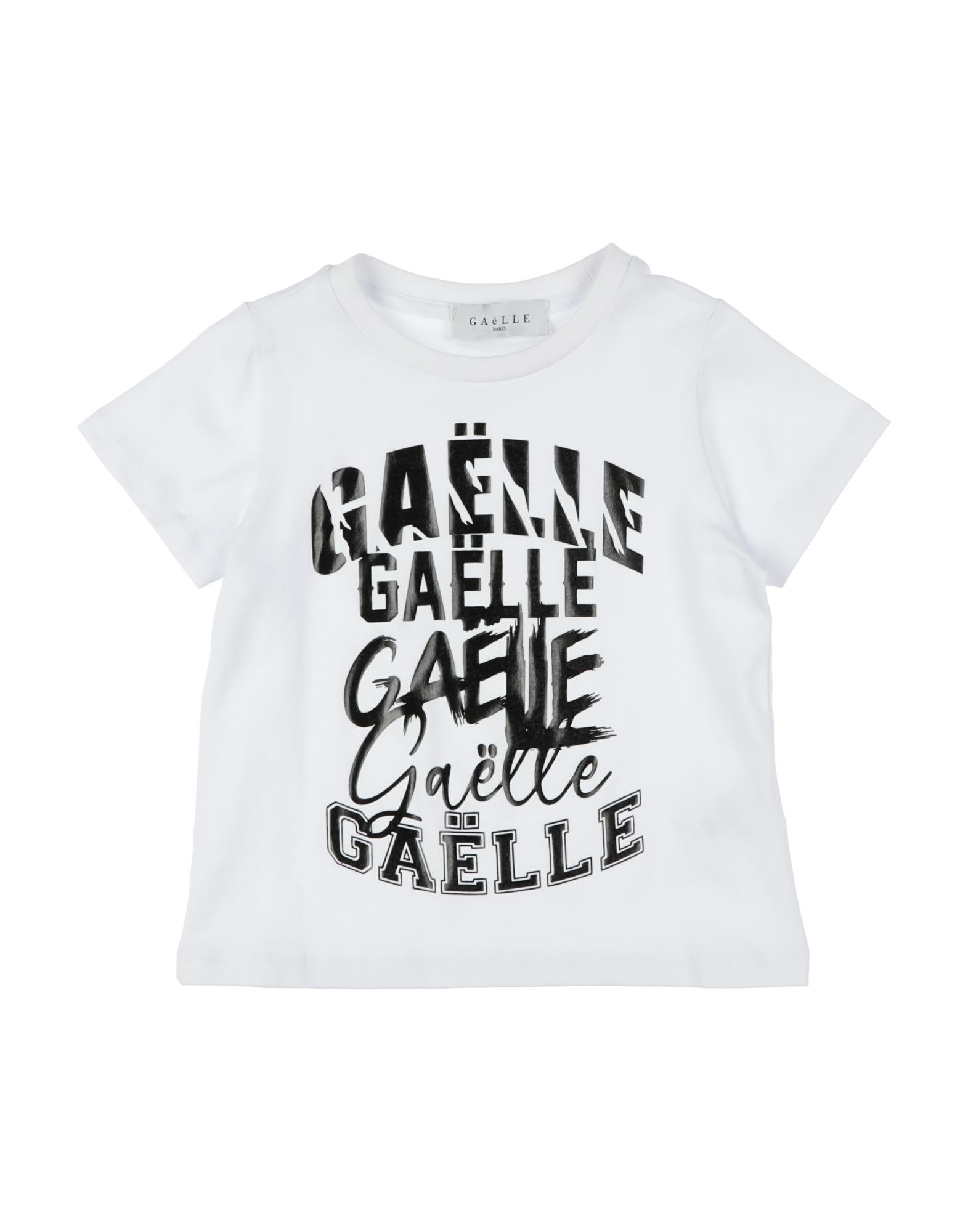 Gaelle Paris Kids' T-shirts In White