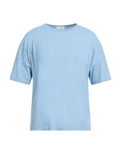 American Vintage Man T-shirt Light Blue Size S/m Cotton