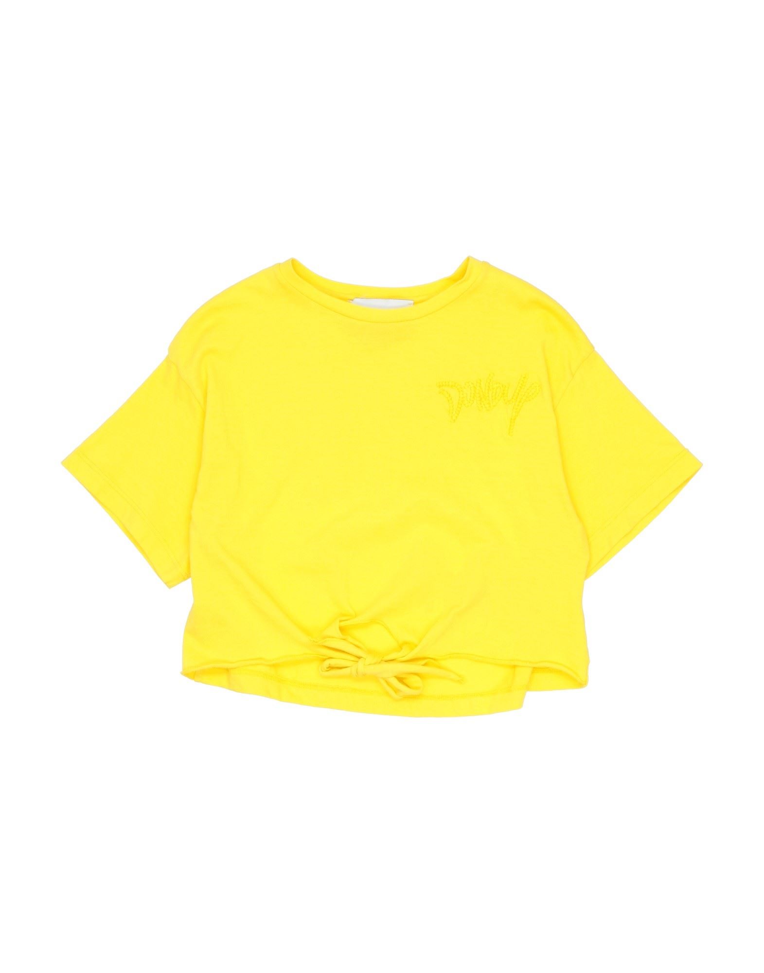 Dondup Kids' T-shirts In Yellow