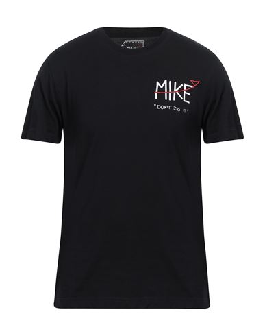 Shop Mike Man T-shirt Black Size Xxl Cotton