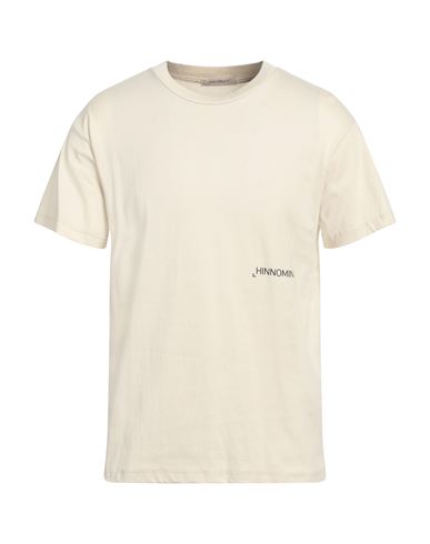 Hinnominate Man T-shirt Cream Size Xs Cotton In White