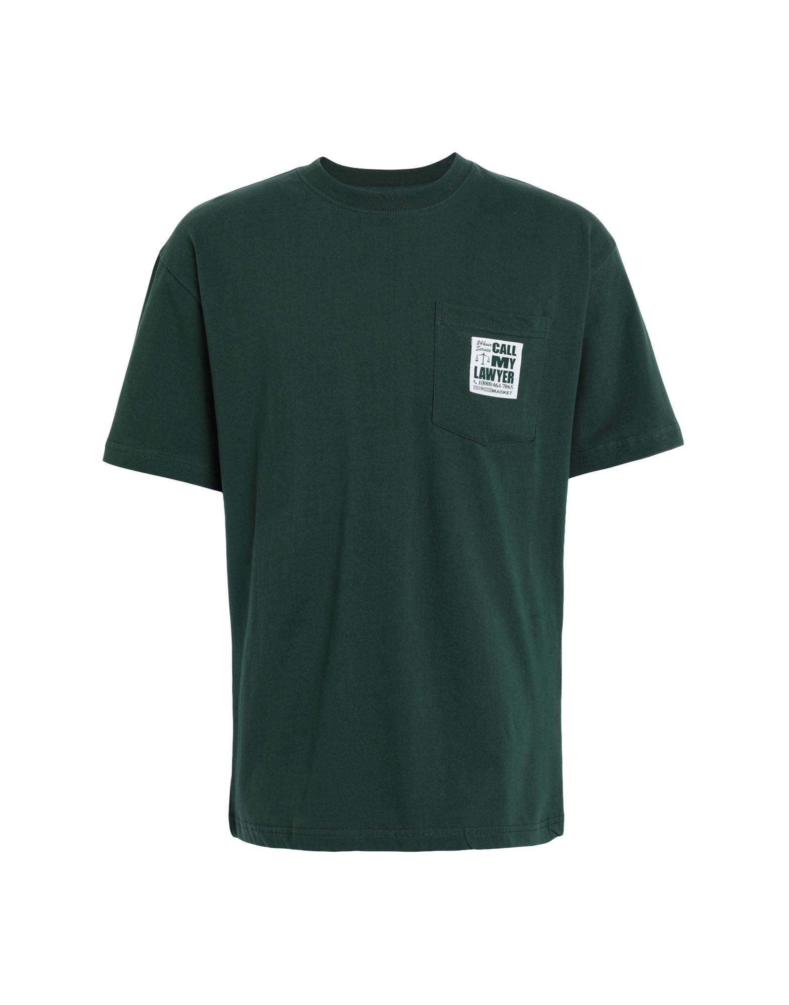 Market T-shirts In Green