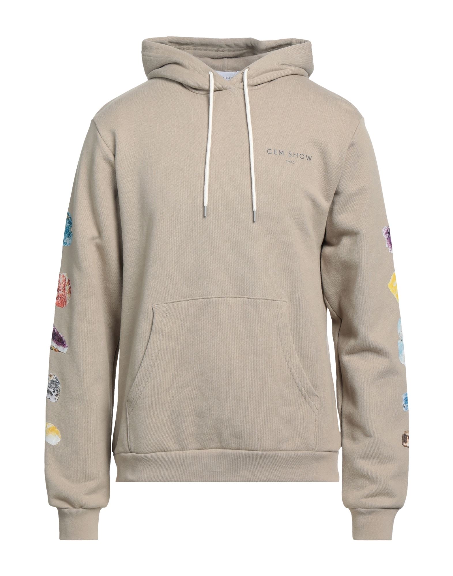 John Elliott Man Sweatshirt Beige Size 3 Cotton, Polyurethane In Beige