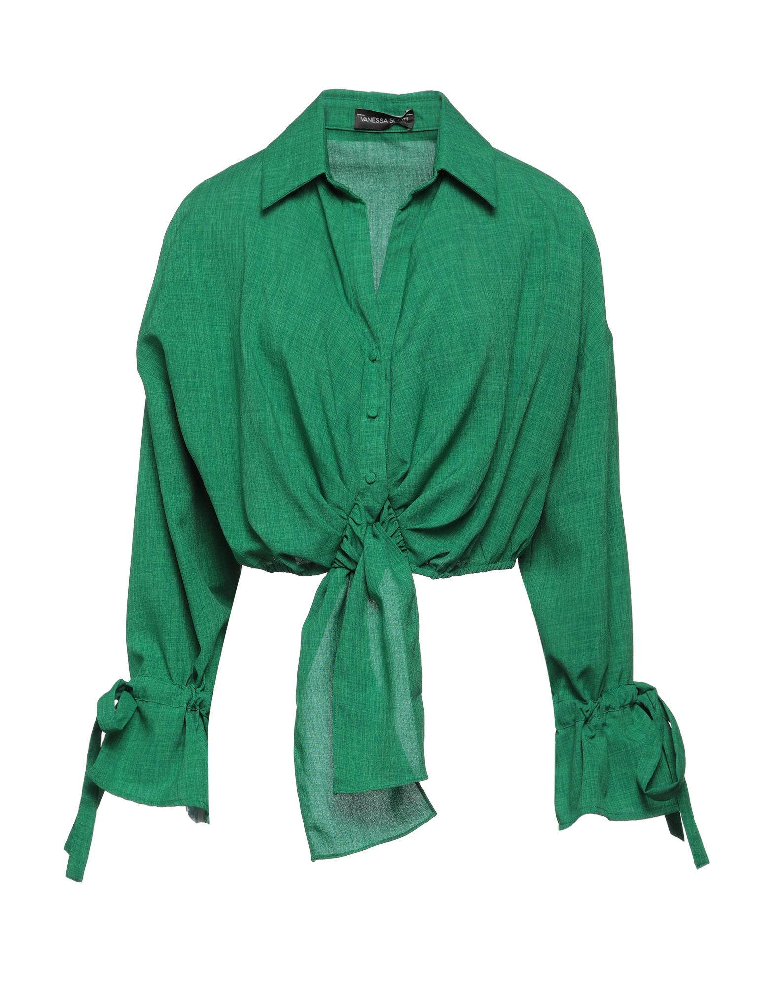 Vanessa Scott Shirts In Green