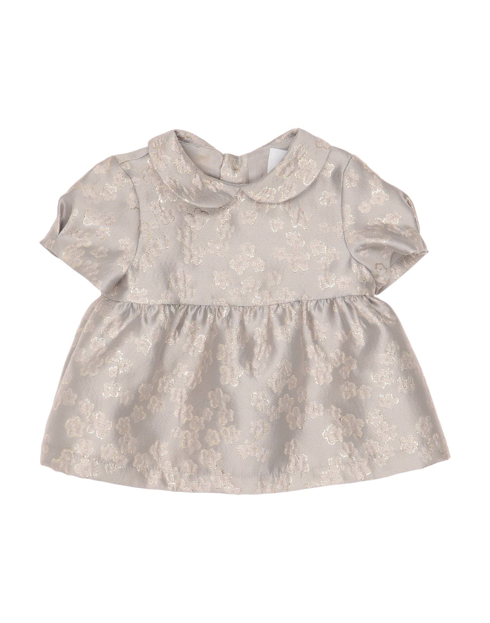 Le Petit Coco Kids' Blouses In Grey