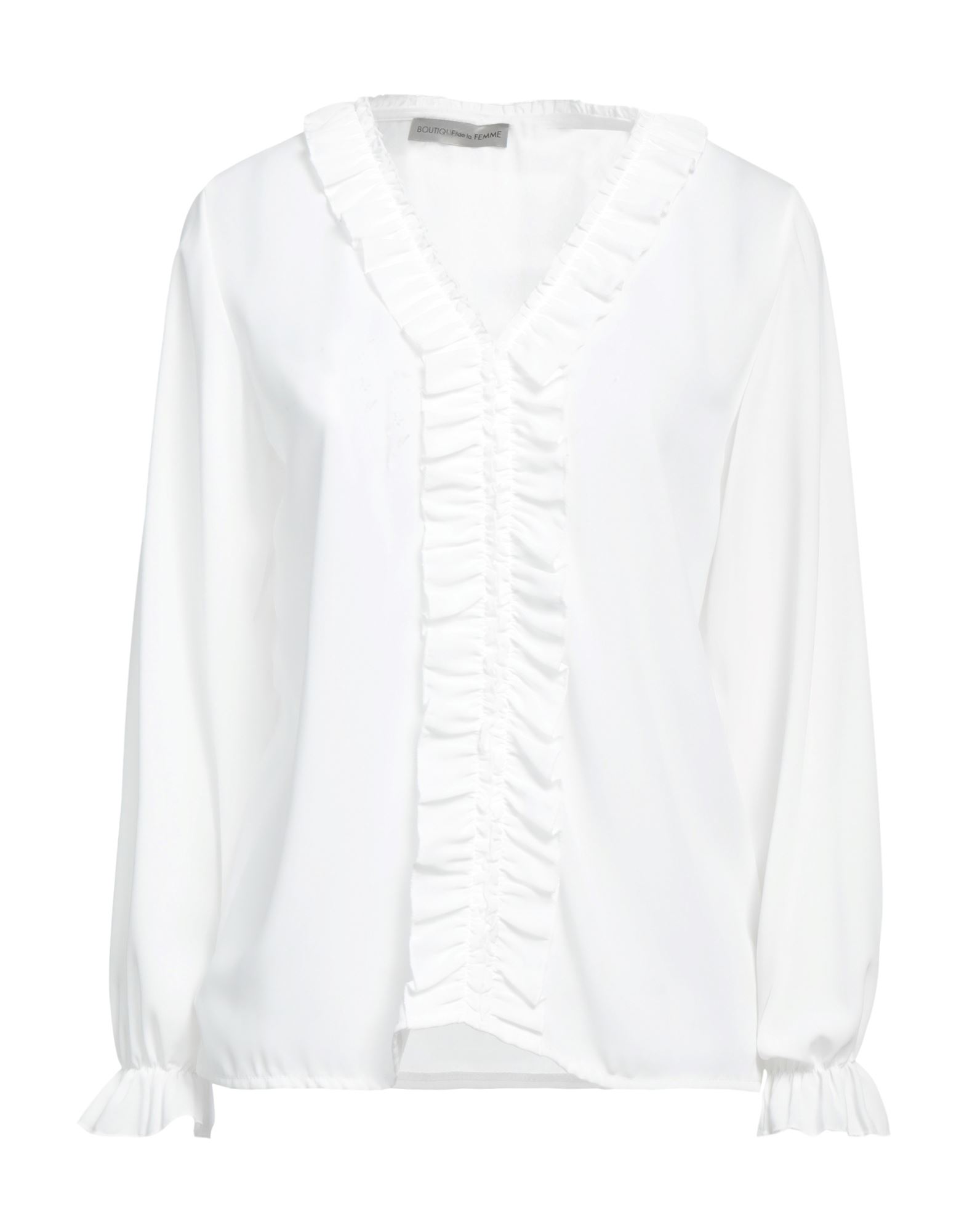 Boutique De La Femme Blouses In White
