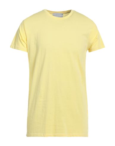 Paul Mémoir Paul Memoir Man T-shirt Yellow Size 40 Cotton