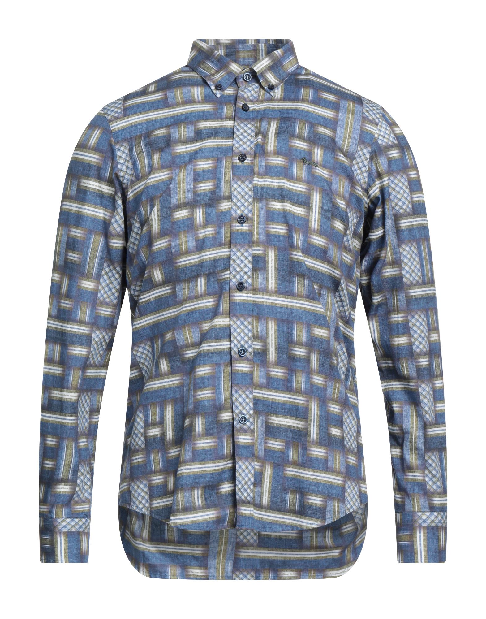 Harmont & Blaine Shirts In Blue