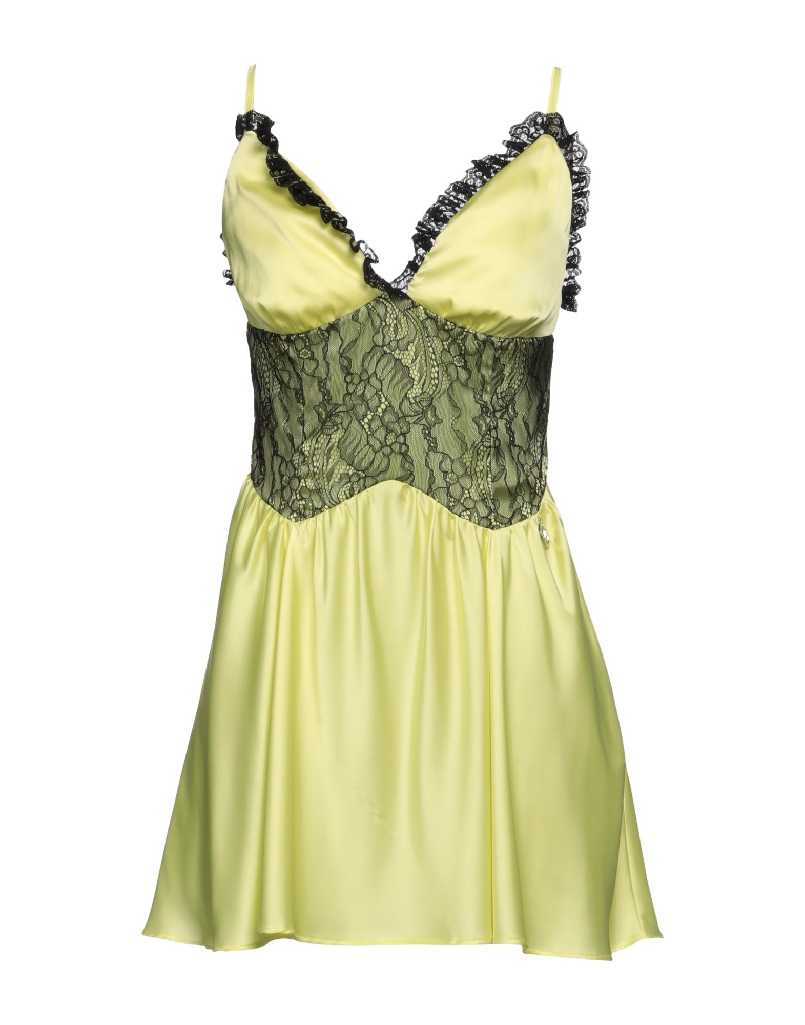 Gaelle Paris Short Dresses In Yellow