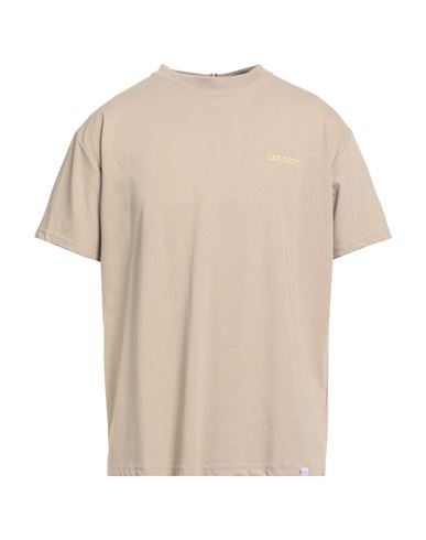Les Deux Man T-shirt Sand Size Xs Recycled Cotton, Recycled Polyester In Sand