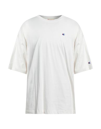 Champion Man T-shirt Off White Size Xxl Cotton