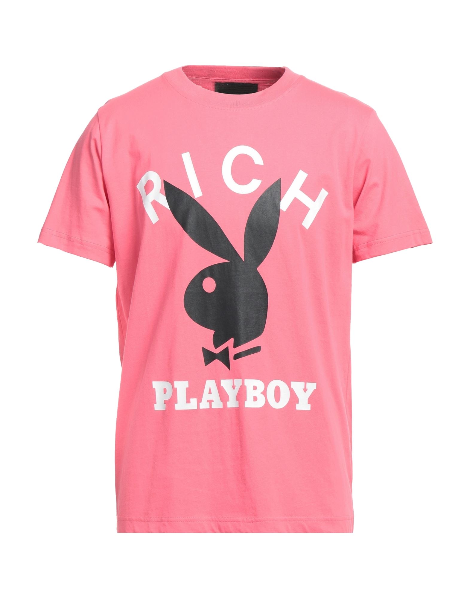 John Richmond X Playboy T-shirts In Fuchsia