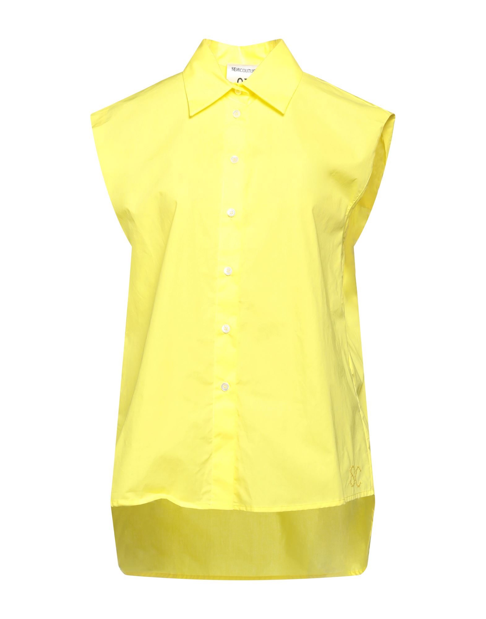 Semicouture Shirts In Yellow