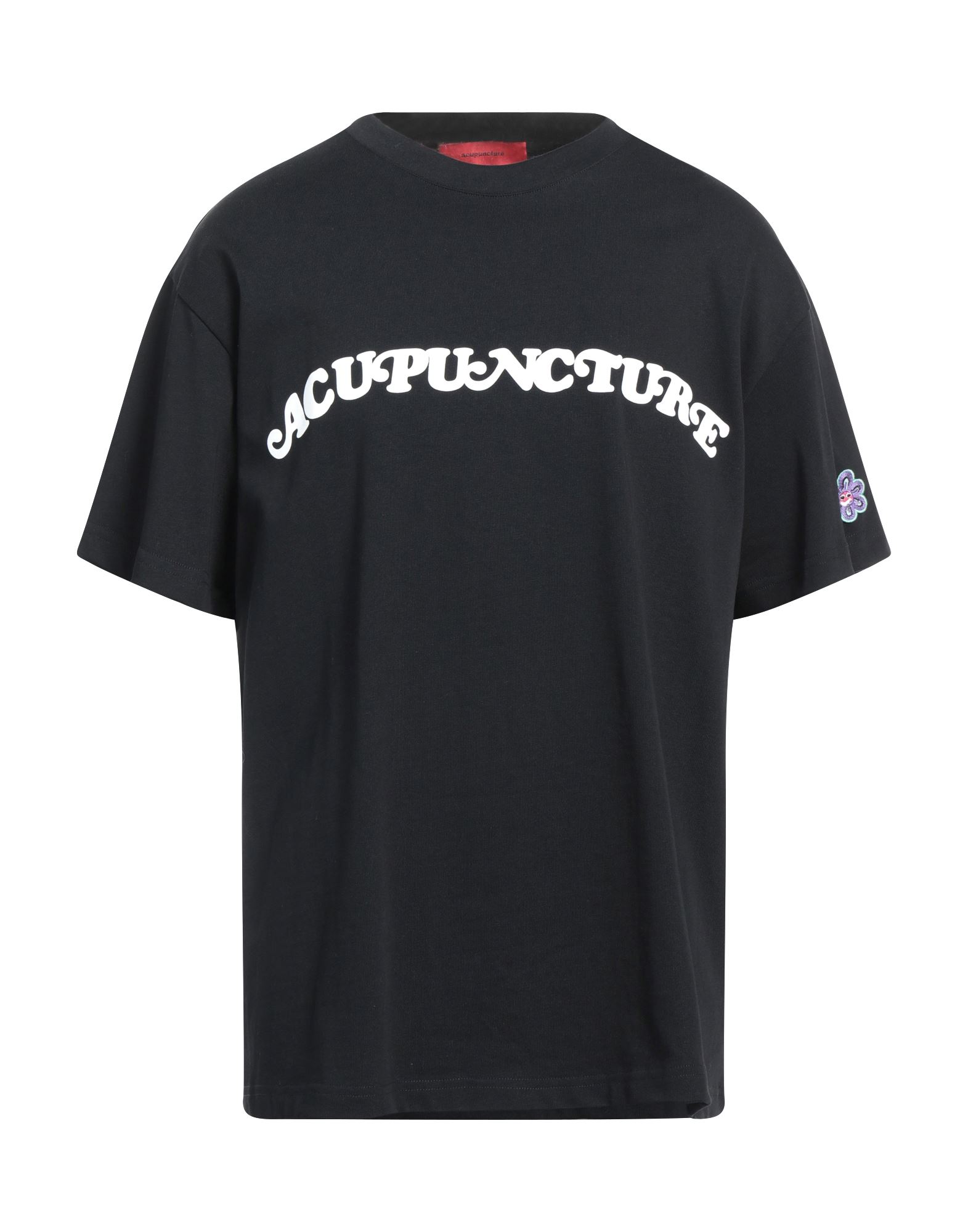 Acupuncture T-shirts In Black