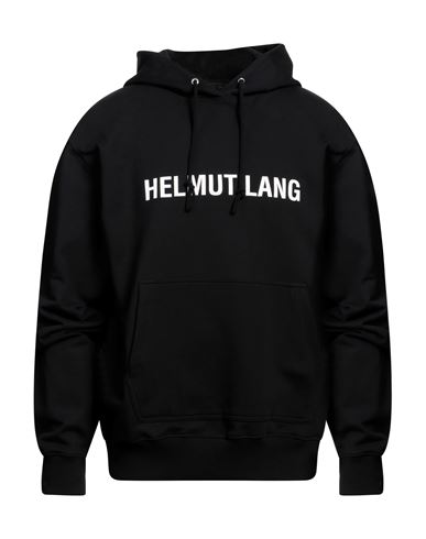 Helmut Lang Men's Core Logo Pullover Hoodie In Black