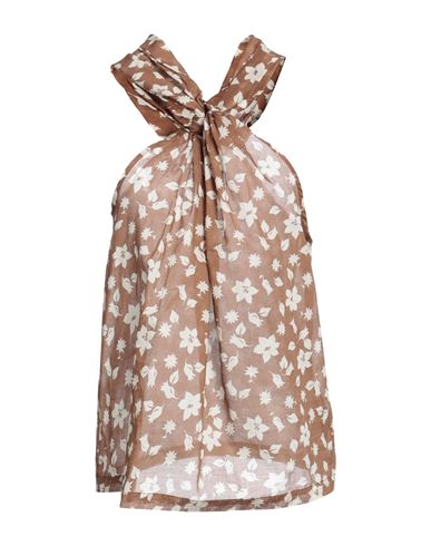 Merci .., Woman Top Brown Size L Cotton
