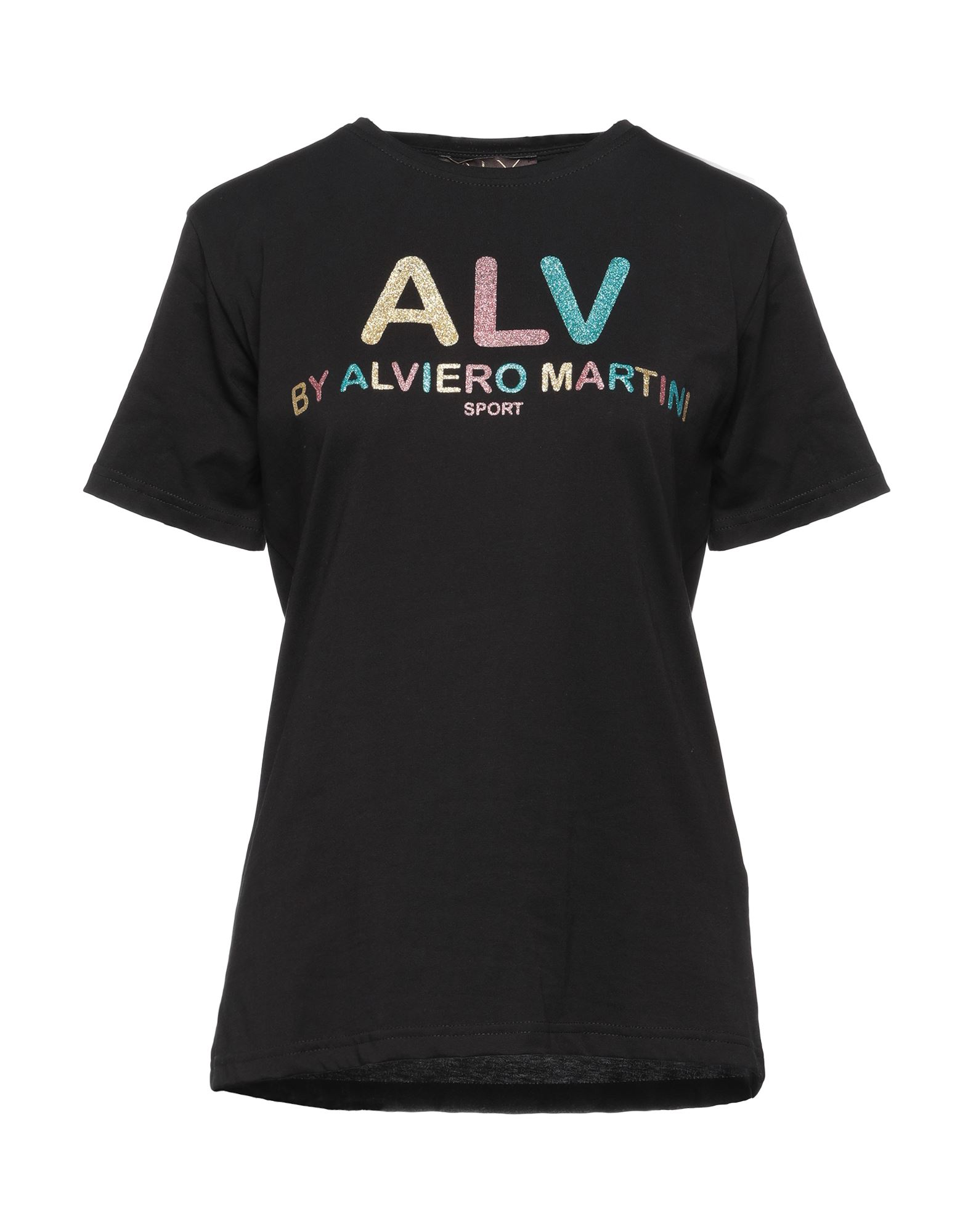 Alv By Alviero Martini T-shirts In Black