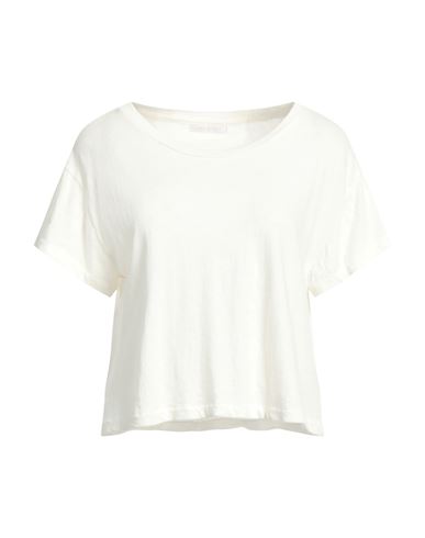 John Elliott Woman T-shirt White Size 3 Cotton