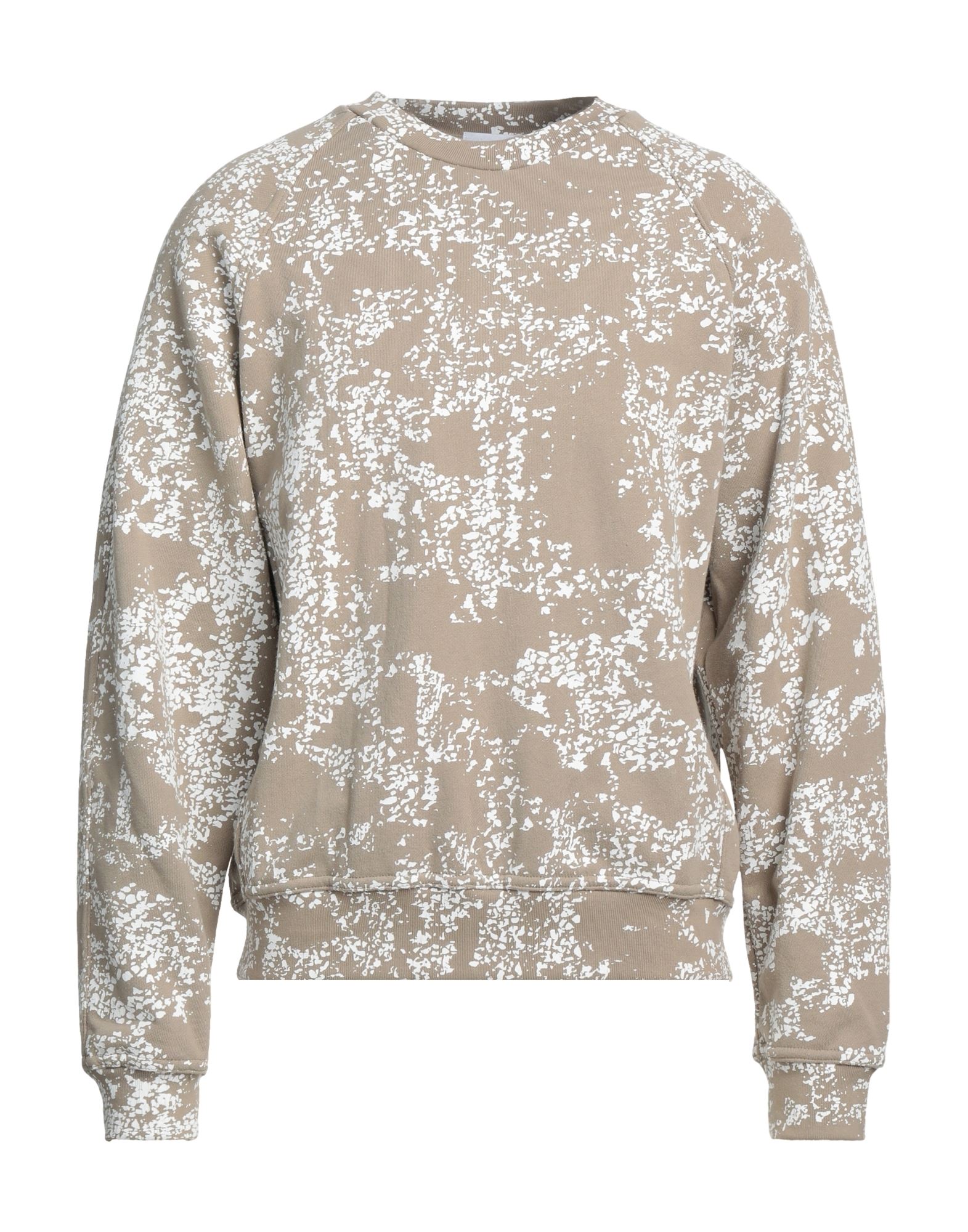 Shop John Elliott Man Sweatshirt Dove Grey Size 5 Cotton, Polyurethane