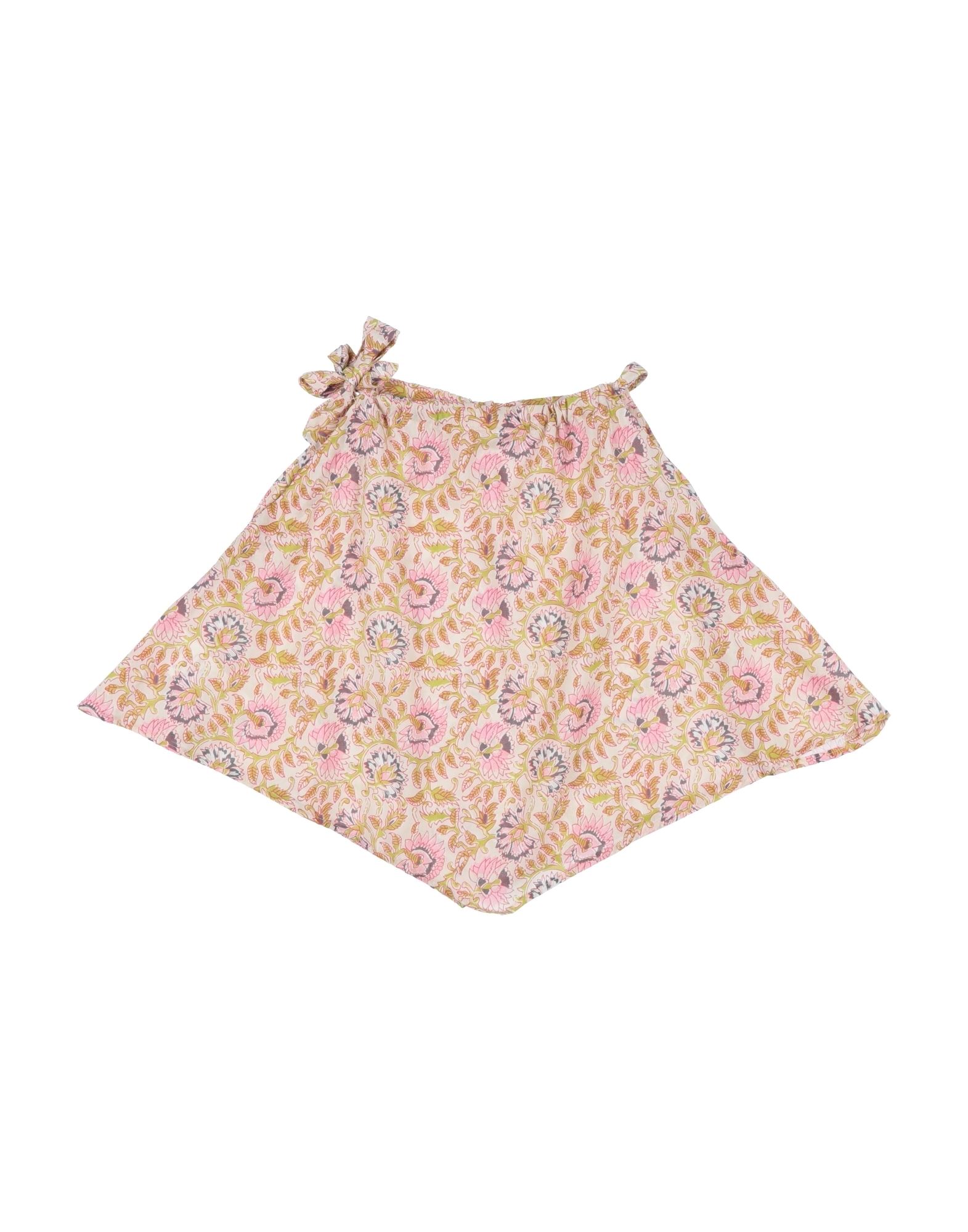 L:ú L:ú By Miss Grant Toddler Girl Top Beige Size 6 Cotton In Beige