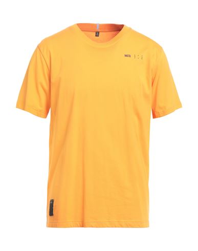 Mcq By Alexander Mcqueen Mcq Alexander Mcqueen Man T-shirt Orange Size M Cotton, Polyester