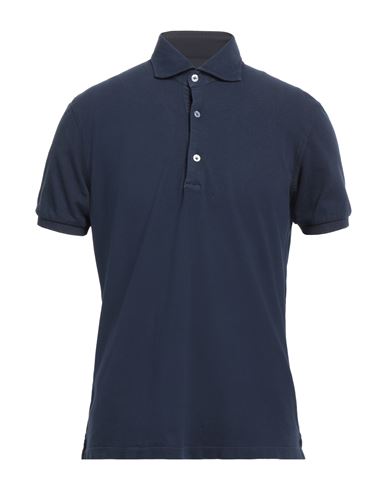 Sonrisa Man Polo Shirt Midnight Blue Size Xxl Cotton