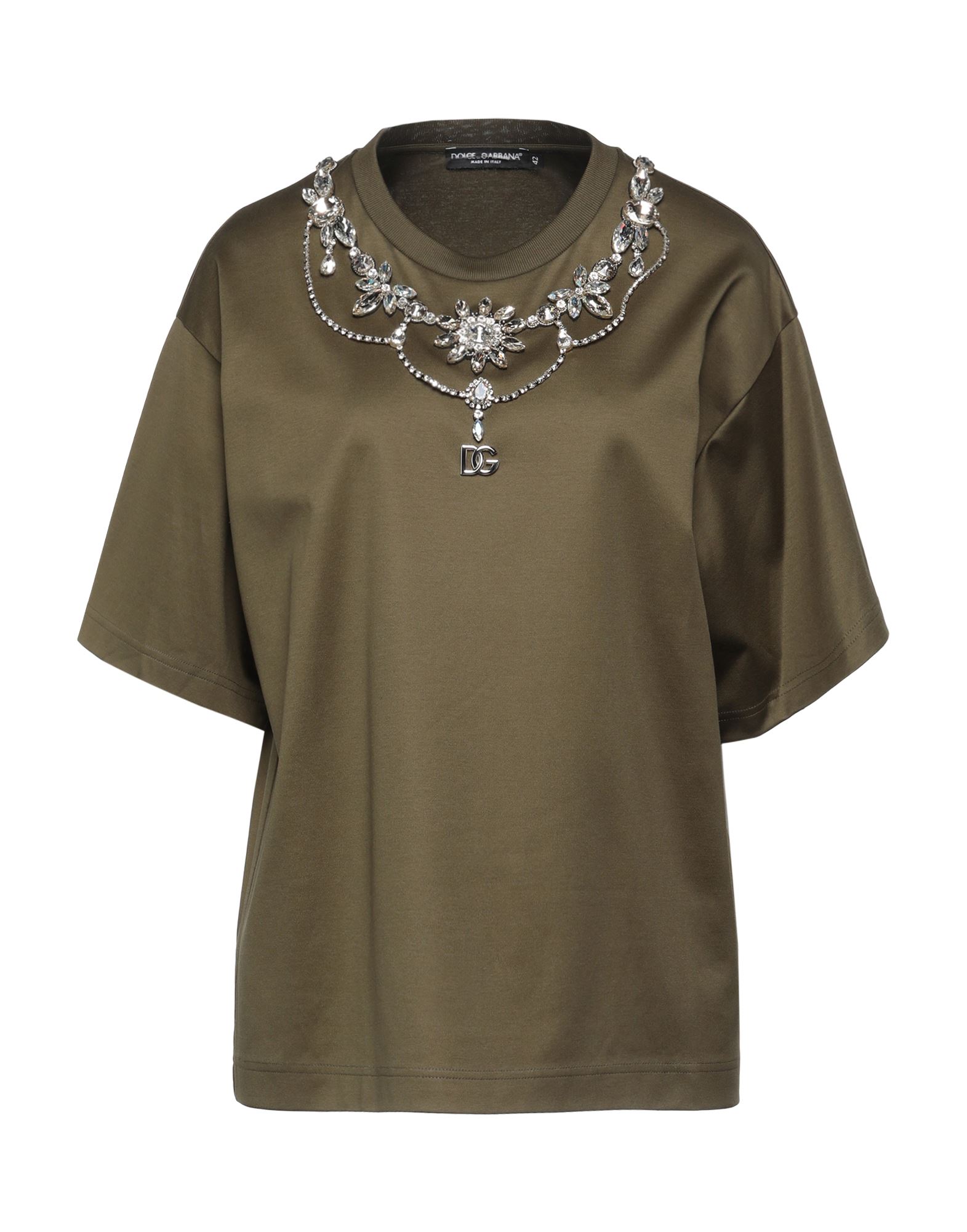 Dolce & Gabbana T-shirts In Green