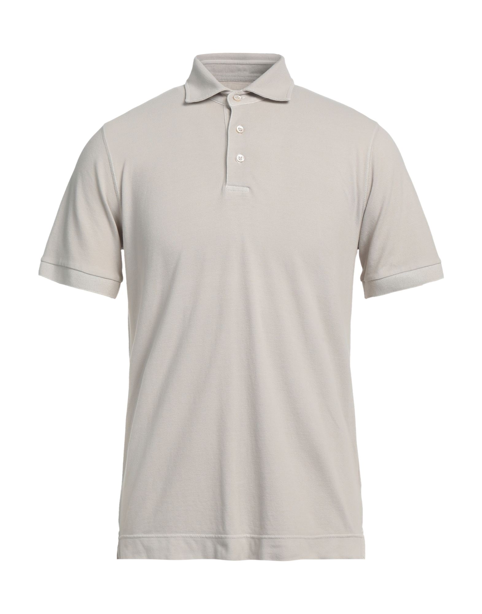 Shop Circolo 1901 Man Polo Shirt Beige Size M Cotton, Elastane