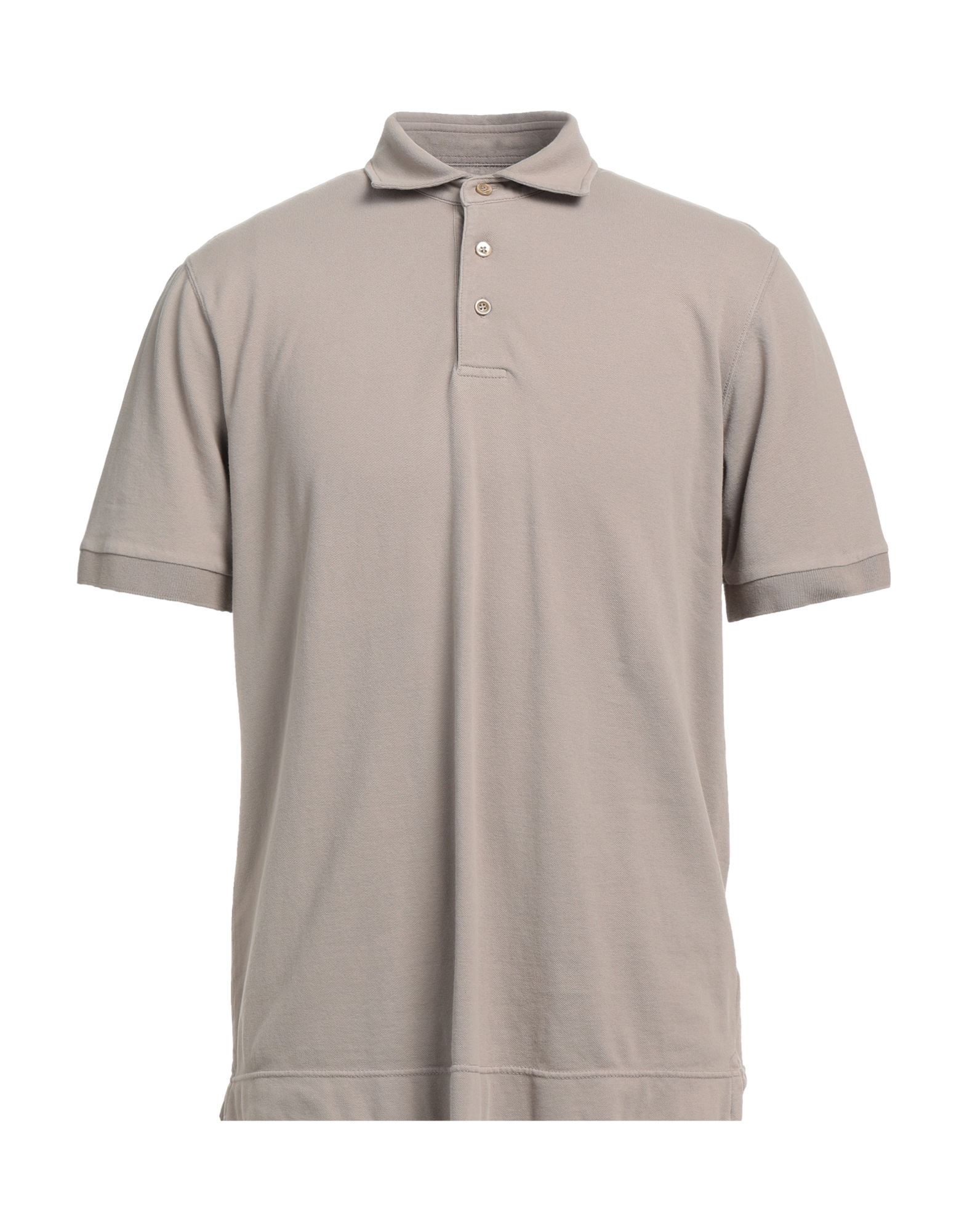 Shop Circolo 1901 Man Polo Shirt Khaki Size S Cotton, Elastane In Beige