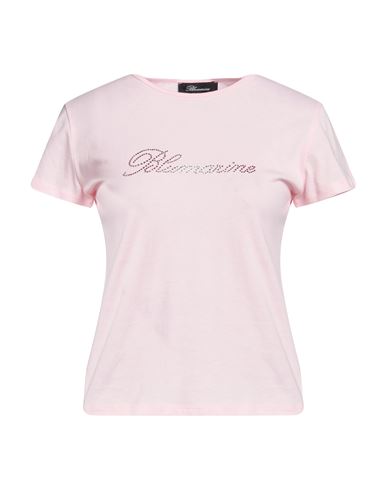 Shop Blumarine Woman T-shirt Pink Size L Cotton