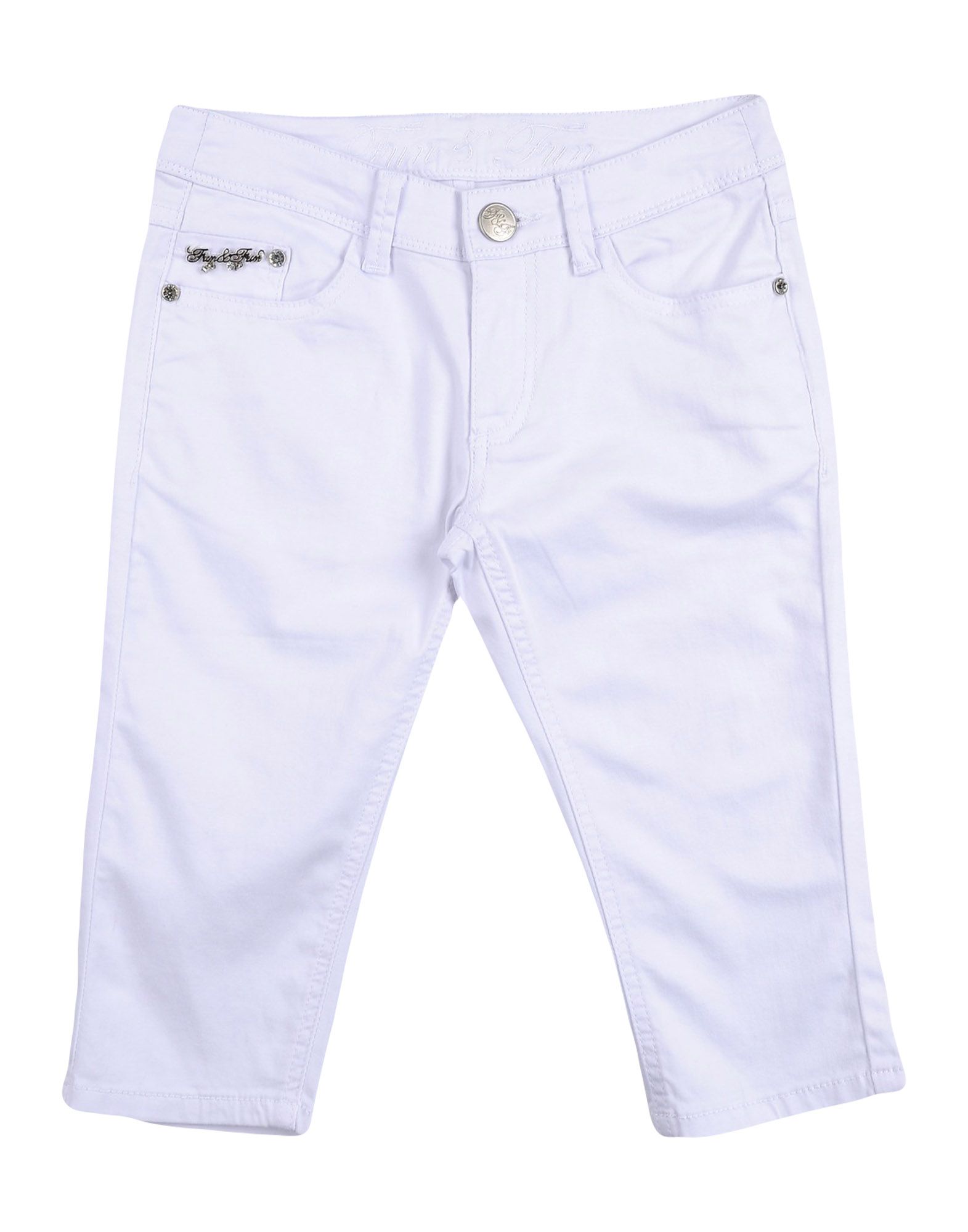 Fun & Fun Kids' Casual Pants In White