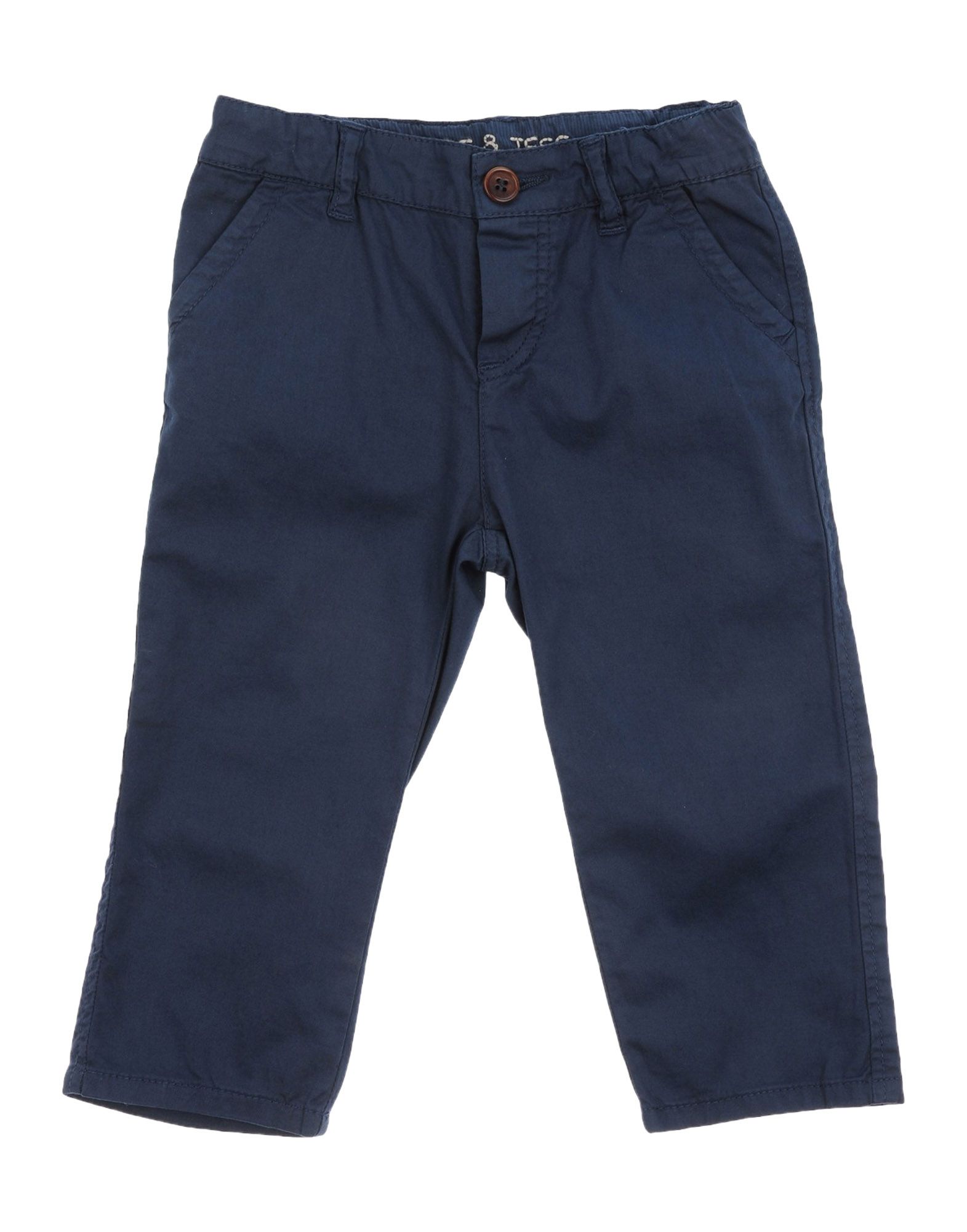 Babe And Tess Kids' Casual Pants In Dark Blue