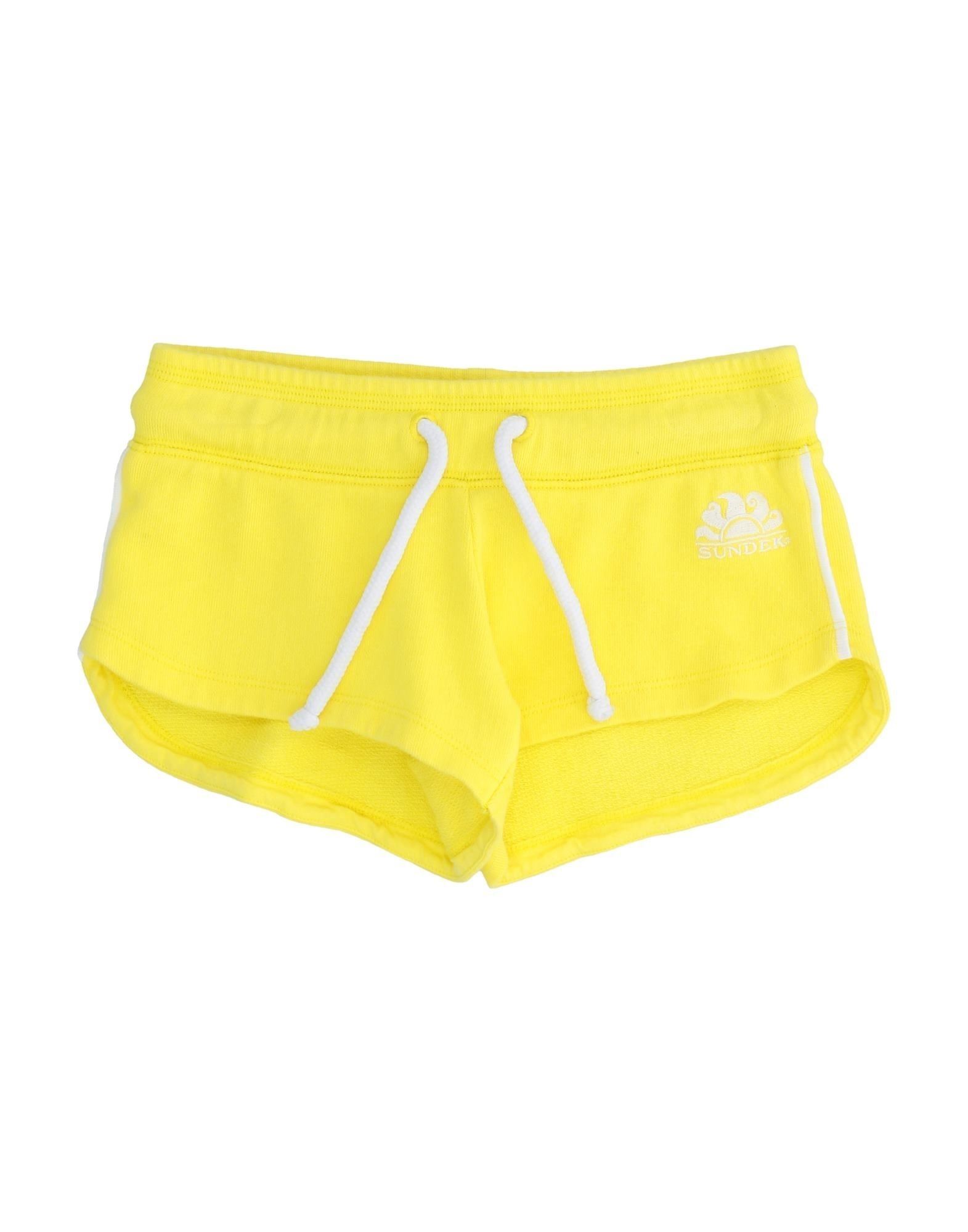Sundek Kids'  Toddler Girl Shorts & Bermuda Shorts Yellow Size 6 Cotton