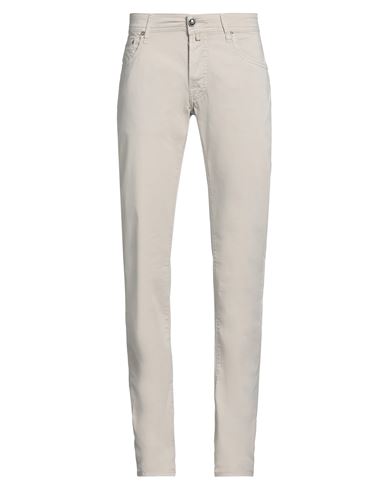 Jacob Cohёn Man Pants Beige Size 29 Cotton, Elastane In White