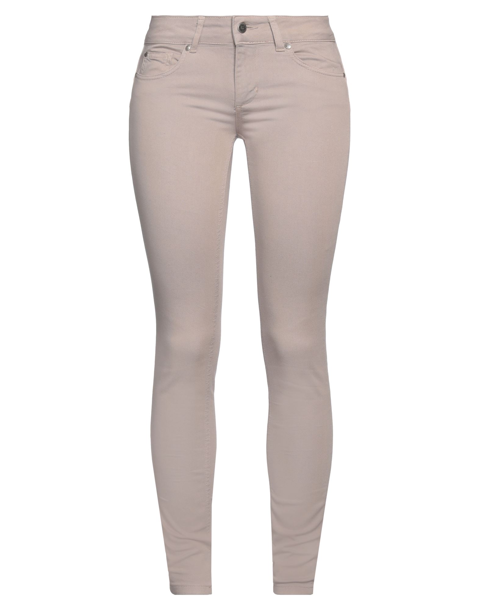 LIU •JO LIU •JO WOMAN PANTS DOVE GREY SIZE 28 COTTON, POLYESTER, ELASTANE,13019468FS 3