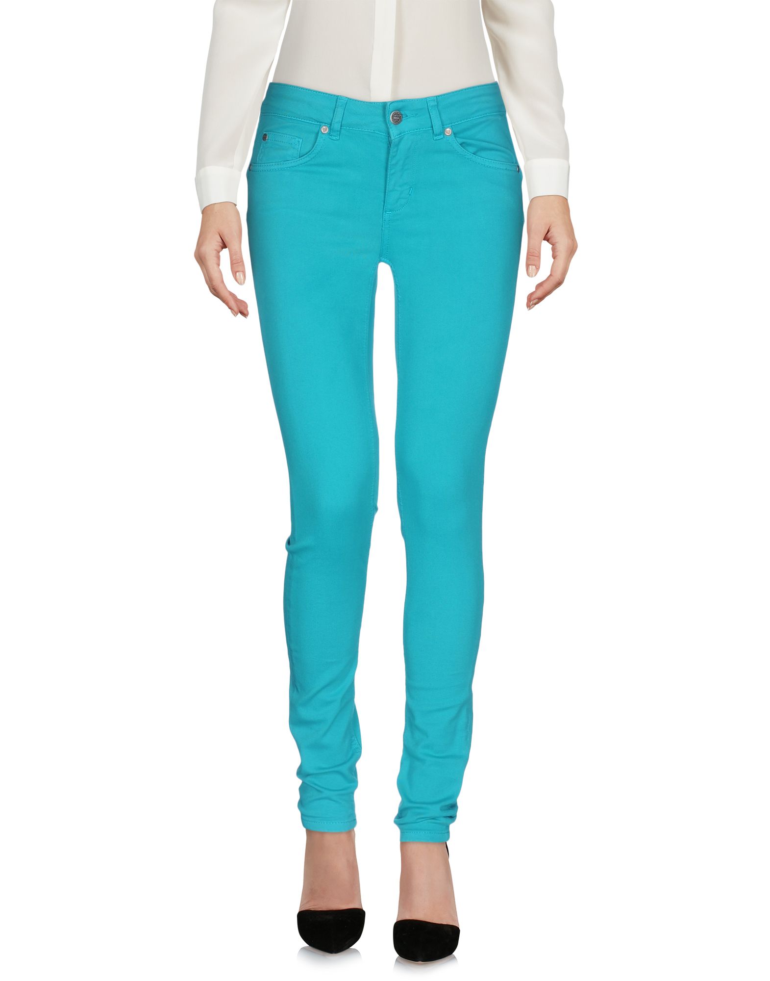 Liu •jo Pants In Turquoise