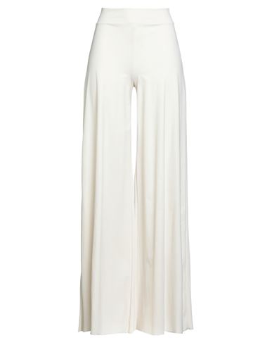 Chiara Boni La Petite Robe Woman Pants Off White Size 6 Polyamide, Elastane