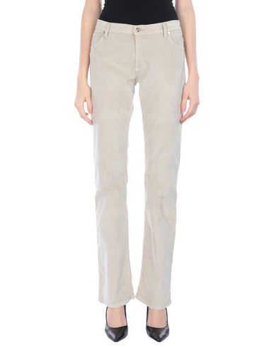 Woman Cropped Pants Grey Size 8 Cotton, Polyester