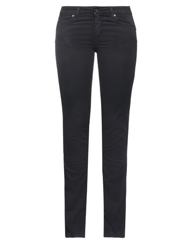 Liu •jo Woman Pants Black Size 24 Cotton, Elastane