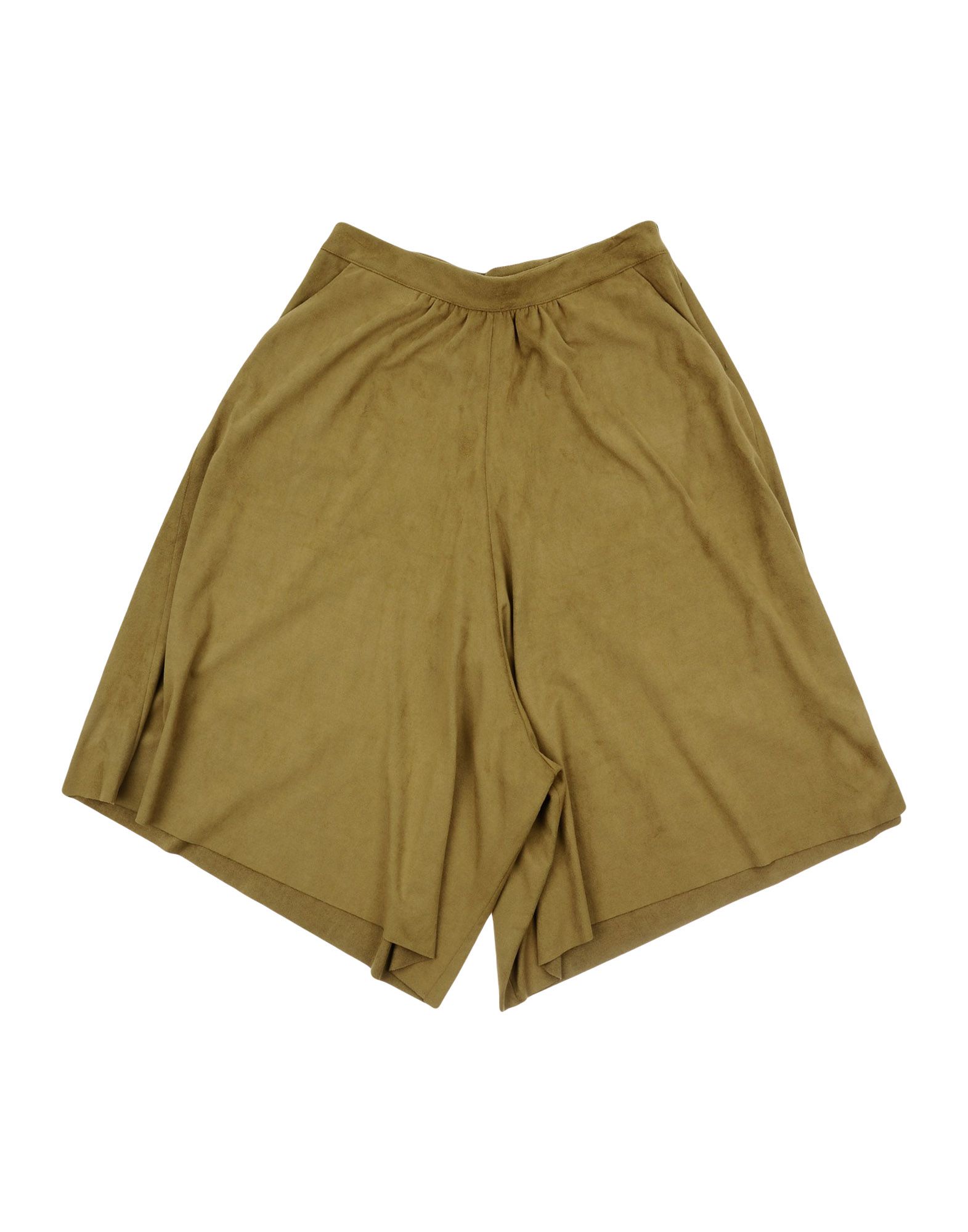 Jijil Jolie Kids'  Toddler Girl Shorts & Bermuda Shorts Military Green Size 4 Polyester, Elastane