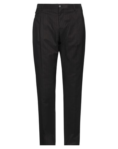 Dolce & Gabbana Man Pants Black Size 36 Cotton, Silk