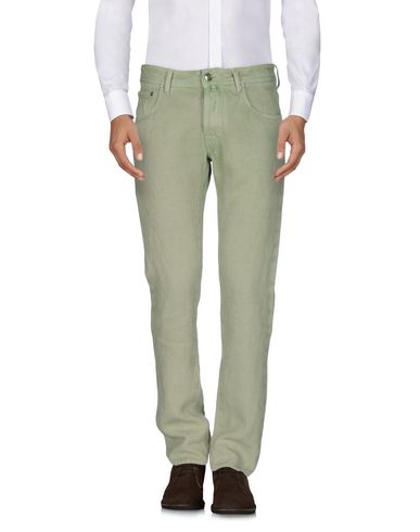 Jacob Cohёn Man Pants Light Green Size 32 Ramie