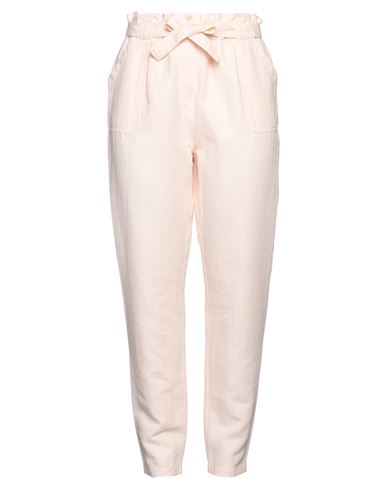 Woman Pants Light pink Size 8 Linen, Cotton