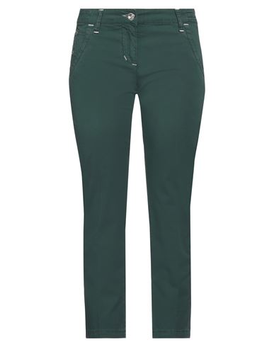 Jacob Cohёn Woman Pants Green Size 29 Cotton, Elastane In Green