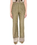 ALBERTA FERRETTI Damen Hose Farbe Milit�rgr�n Gr��e 3