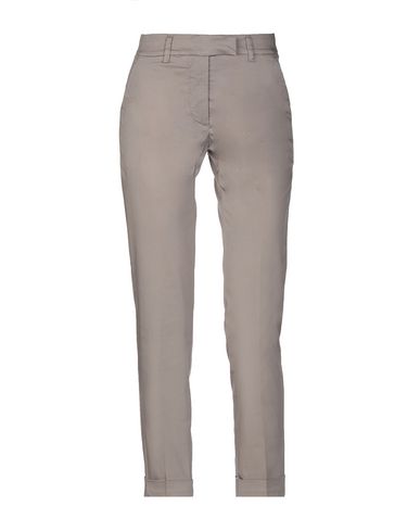 Rossopuro Woman Pants Grey Size 4 Cotton, Elastane