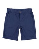 LELLEBU Jungen 3-8 jahre Bermudashorts Farbe Dunkelblau Gr��e 4