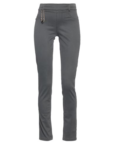 Marani Jeans Woman Pants Steel Grey Size 4 Cotton, Elastane